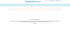 Desktop Screenshot of dadspirations.com